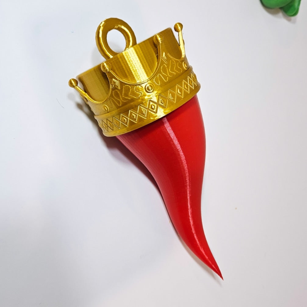 Cornicello Italian Horn Sculpture - 3D printed