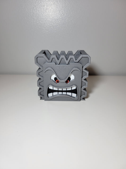 Thwomp Super Mario Bros Desk Organizer Pencil Holder