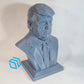 President Donald Trump 3D Printed Bust Statue Head Figure 2024 Election