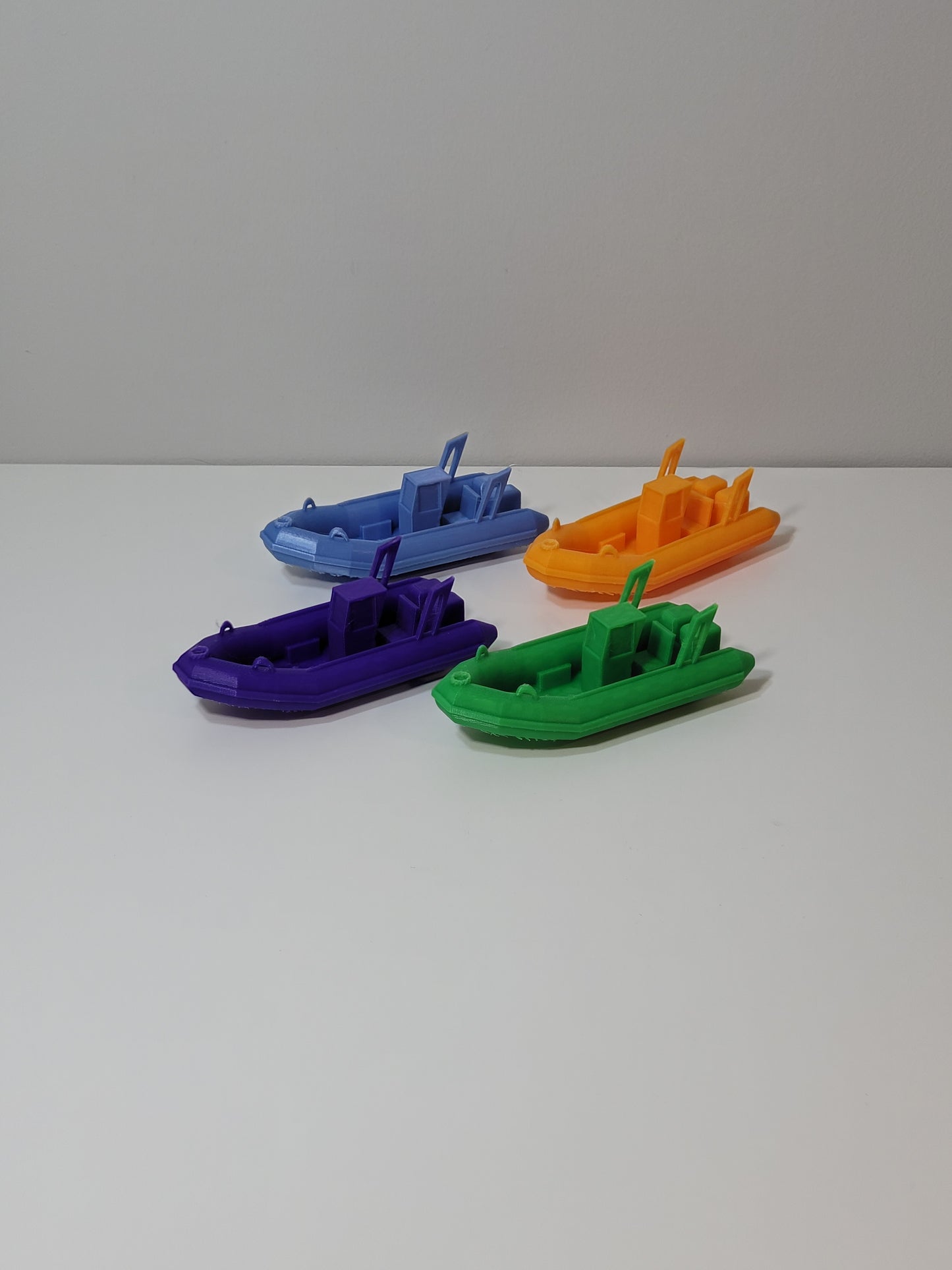 Color Changing Toy Boat 3D Printed Plastic Kids Pool Bath Pool Toys