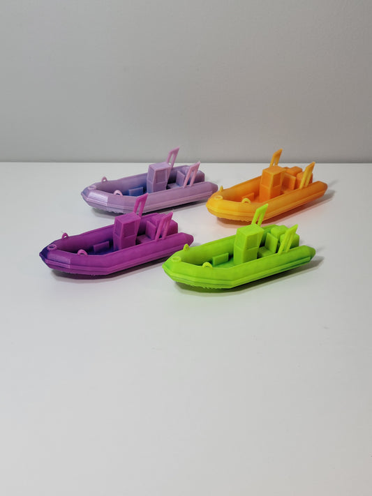 Color Changing Toy Boat 3D Printed Plastic Kids Pool Bath Pool Toys