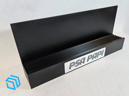 Custom Logo XXXL Trading Card Holder Display Stand Stadium Wall Style Single Double Triple Level for Baseball Football Soccer, MMA, Pokemon