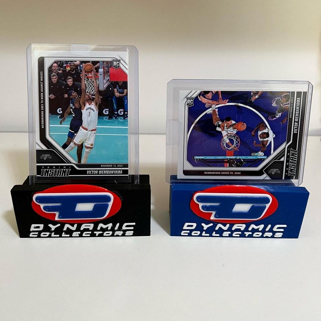 Custom Trading Card Display Custom Logo Trading Card Holder Personalized Display Stand Sports Card ...