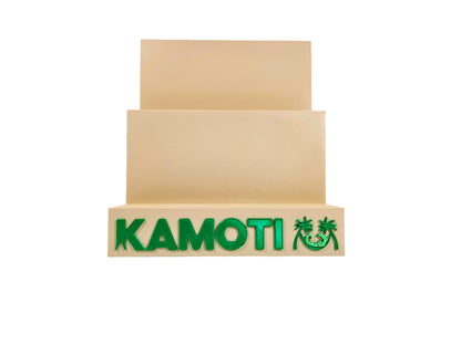 Custom Logo Trading Card Display Stand Stadium Wall Style 3D Printed