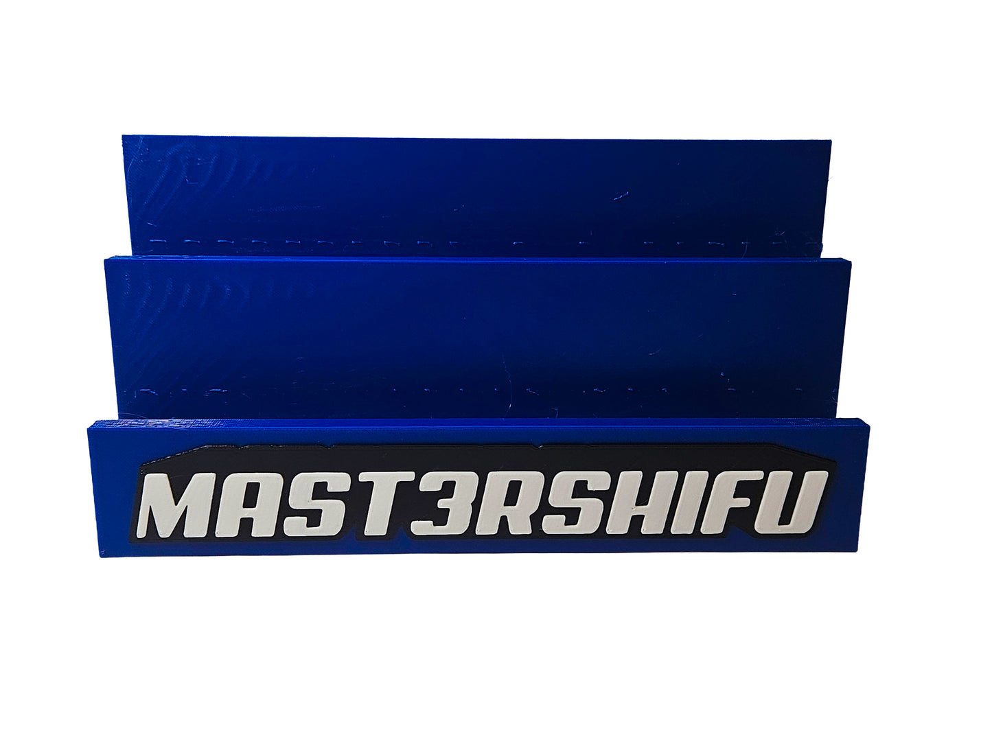 Custom Logo Trading Card Display Stand Stadium Wall Style 3D Printed