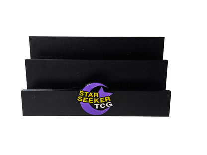 Custom Logo Trading Card Display Stand Stadium Wall Style 3D Printed