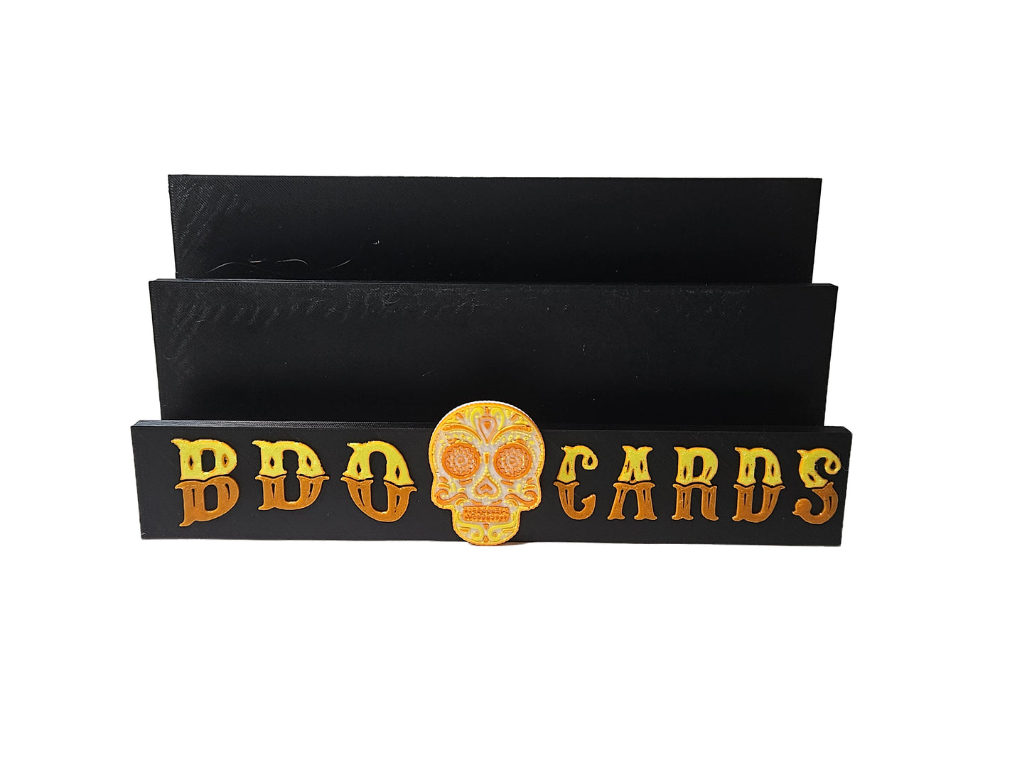 Custom Logo Trading Card Display Stand Stadium Wall Style 3D Printed