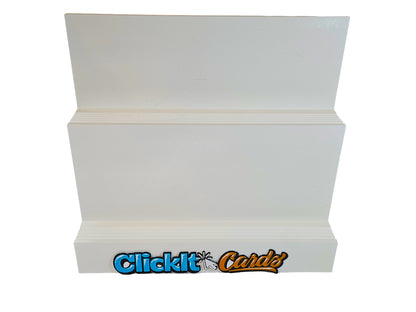 Custom Logo Trading Card Display Stand Stadium Wall Style 3D Printed