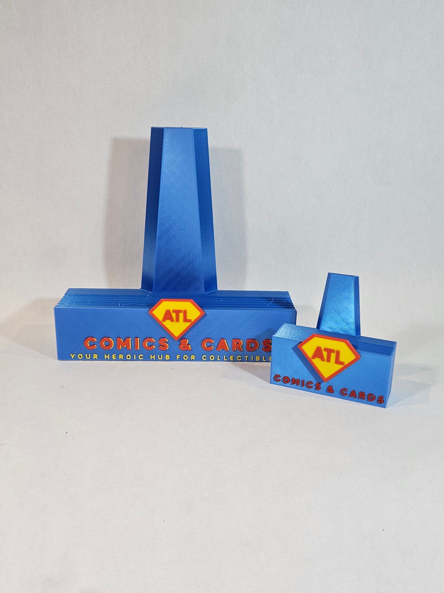 Custom Logo Comic Book Holder Display Stand 3D Printed