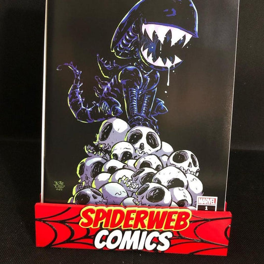 Custom Logo Comic Book Holder Display Stand 3D Printed