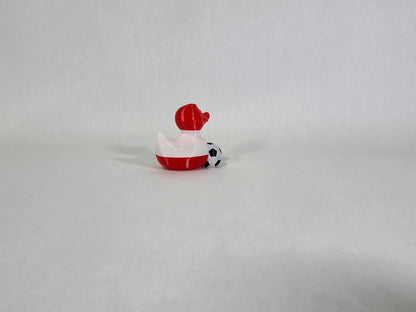 Austrian Flag Mini Duck | 3D Printed Plastic Lucky Ducks | Austria Soccer World Cup Team