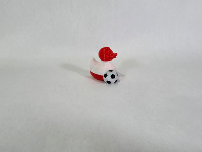 Austrian Flag Mini Duck | 3D Printed Plastic Lucky Ducks | Austria Soccer World Cup Team