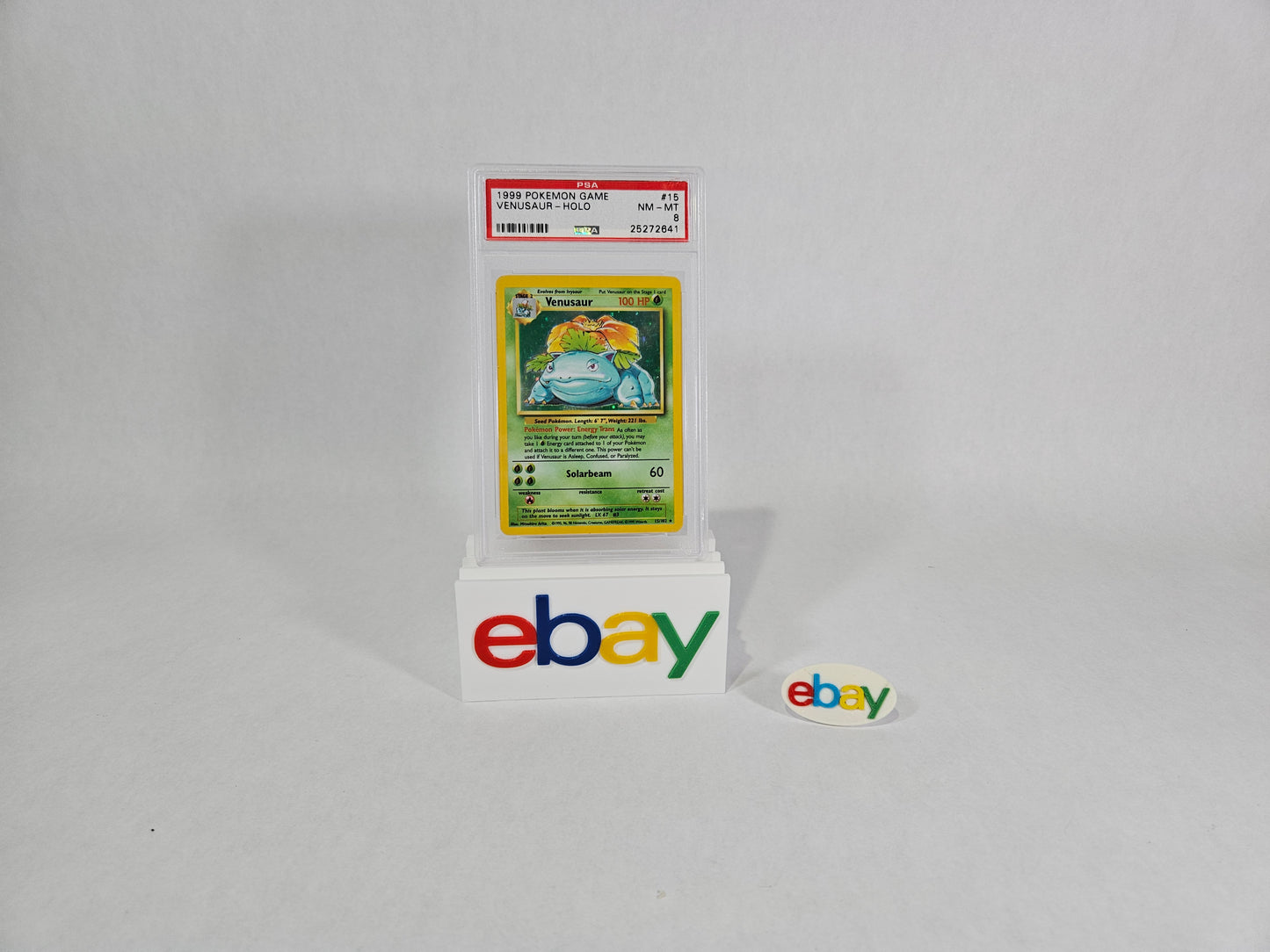 ebay Trading Card Display Stand | 3D Printed Slab Holder