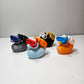 Scuba Ducks 3D Printed Plastic Toy Cute Figure