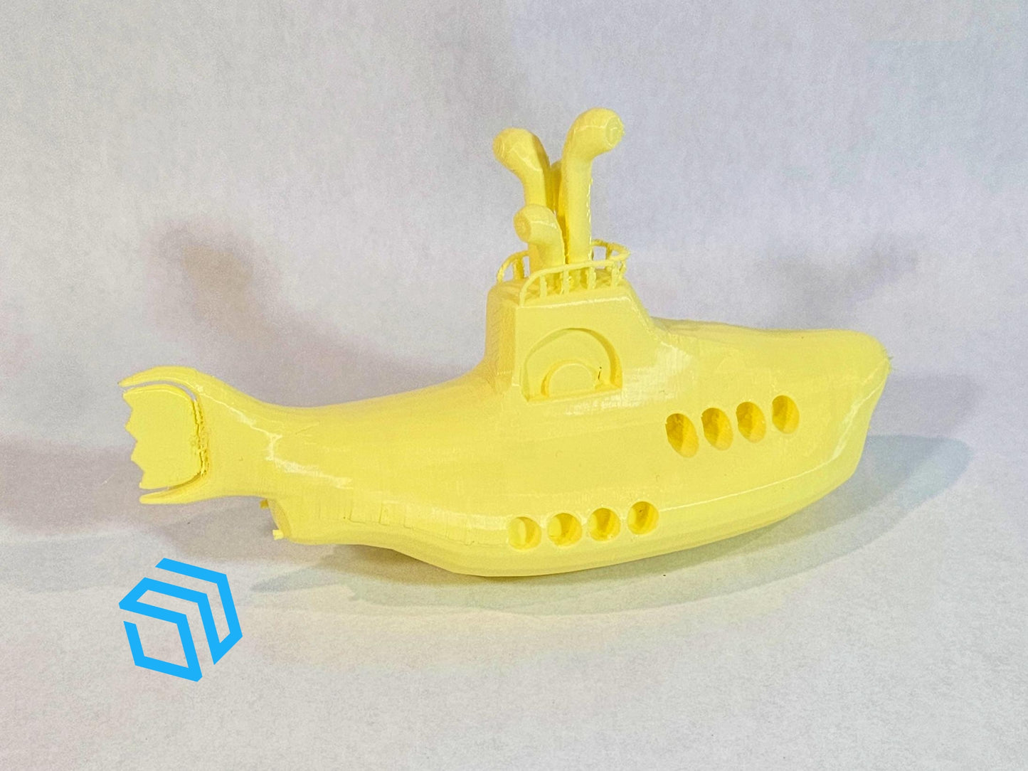 Yellow Submarine 3D Printed Toy Plastic Pool Bath Boat