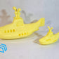 Yellow Submarine 3D Printed Toy Plastic Pool Bath Boat