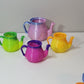 Color Changing Tea Pots 3D Printed Plastic Kids Tea Party Pool Bath Toys