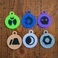 Pokemon Energy Type Keychain 3D Printed Choose Your Own Colors. Pokémon Anime Fan Gift.